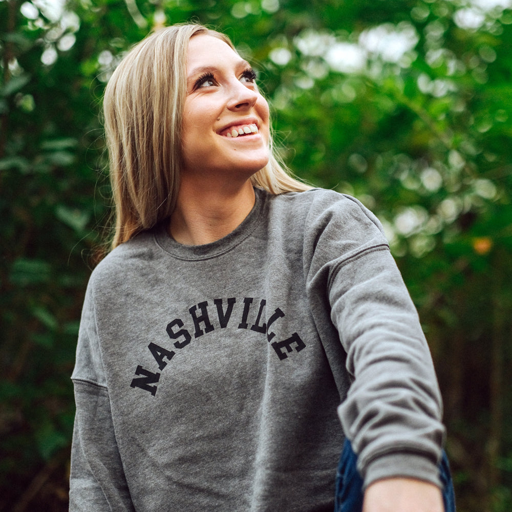 Nashville Crop Sweat Shirt
